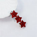 Retro Sequin Star Duckbill Barrette Hair Clip 8AS6HCP64T