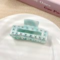 Trendy Rhinestone Butterfly Acetate Hair Claw MK2PPM6W6HCP349