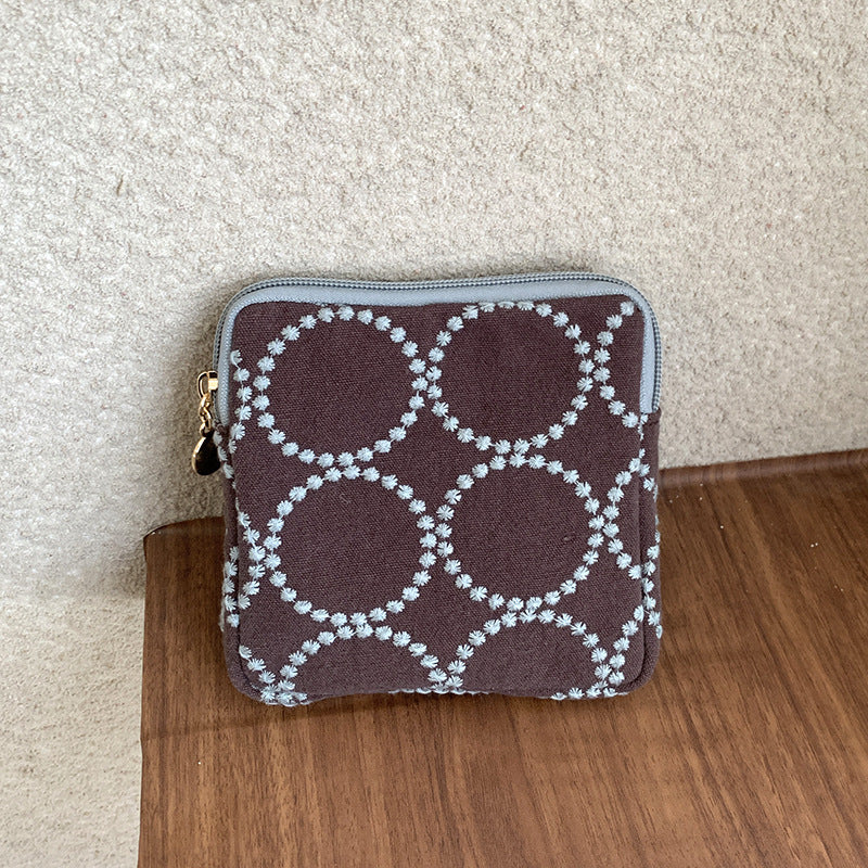 Retro Embroidery Large Capacity Make Up Bag 6S10BOB1026