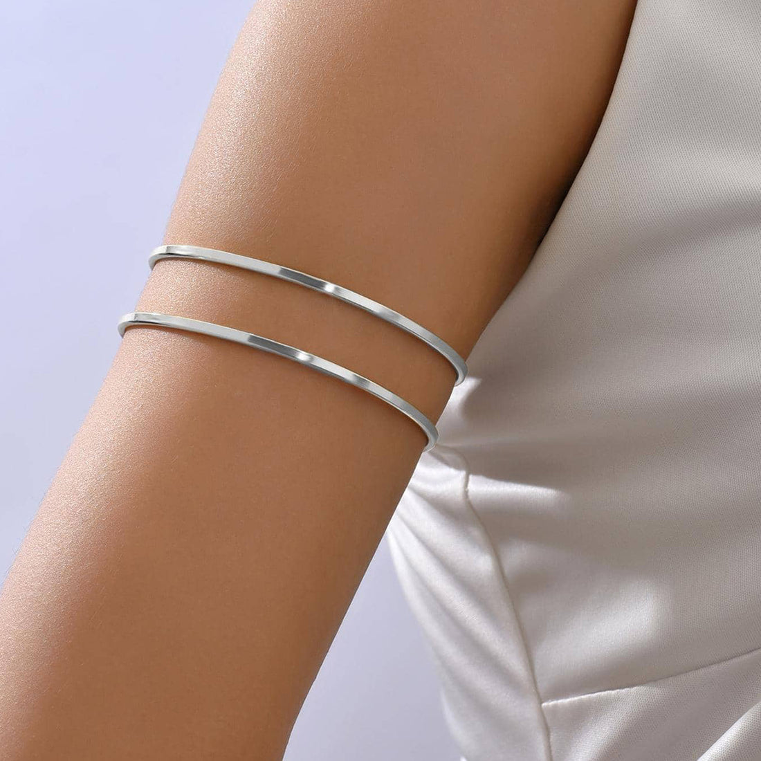 Simple Layered Open Arm Cuff DOJAC15