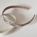 Vintage Plaid Print Non Slip Thin Headband MK2PIM6W6HBD72