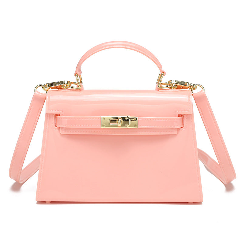 Elegant Large Capacity Clear Jelly Tote Bag 6W10BBG2114