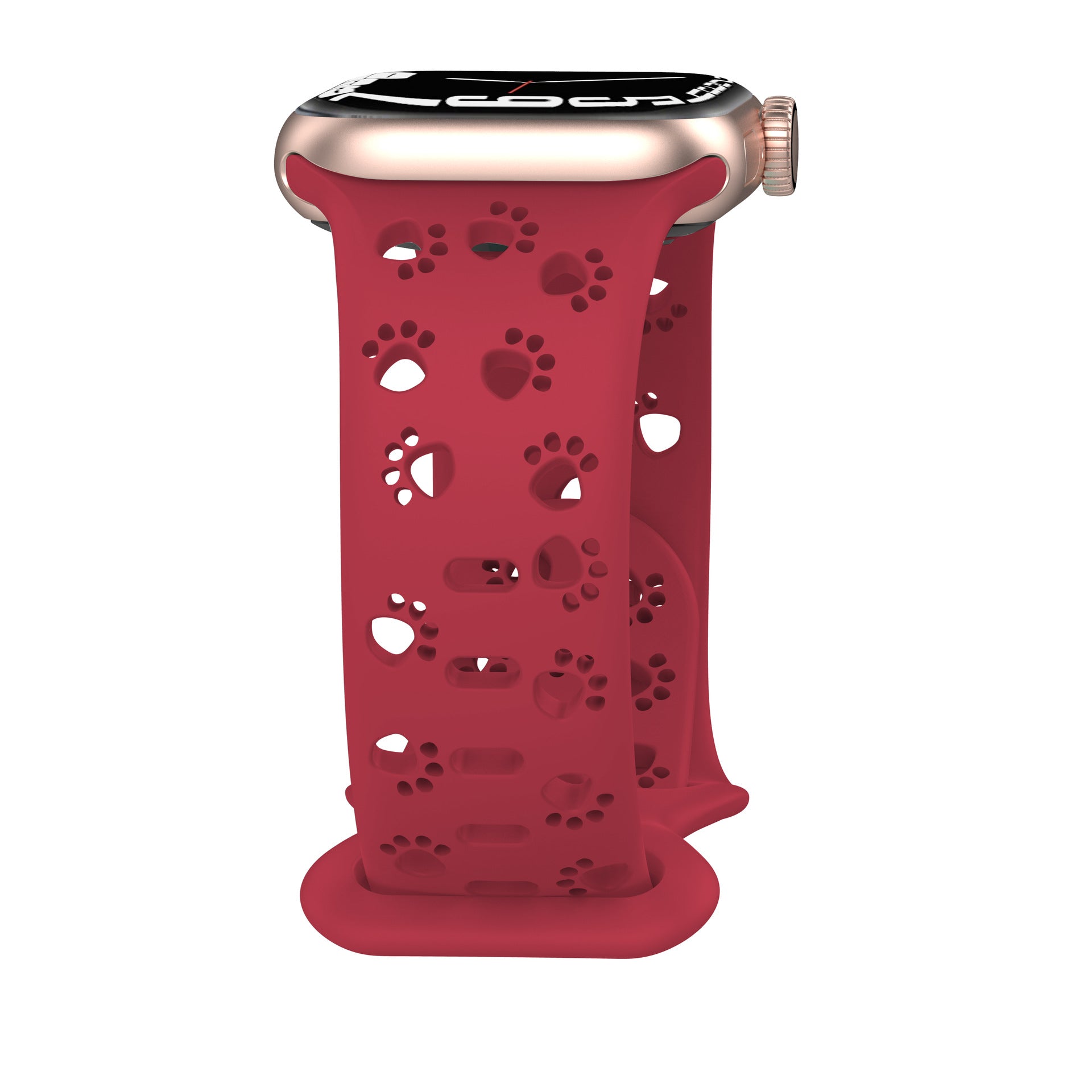 Solid Color Cat Claw Hollow Out Watch Band 6W6JWA145