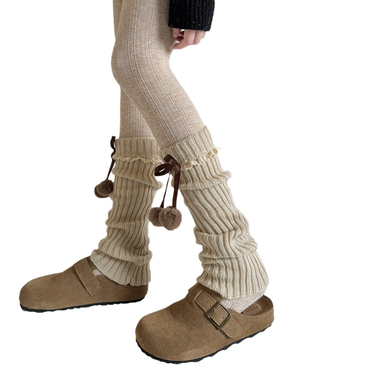 Ribbed Leg Warmers - DippedShop Wholesale - #0643