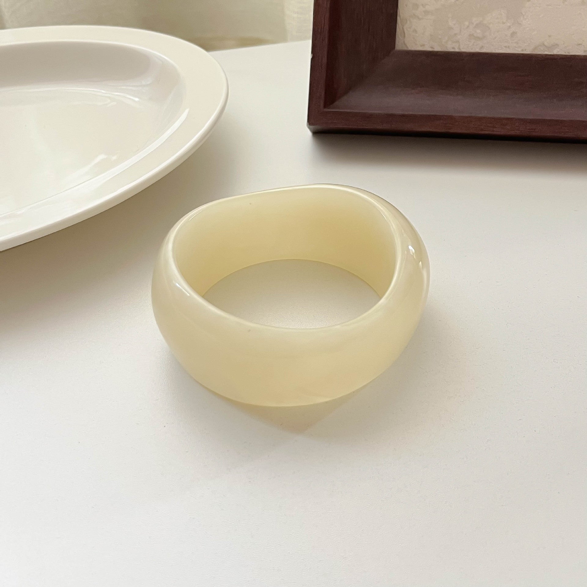 Mnimalist Irregular Resin Wide - DippedShop Wholesale - #6963