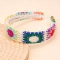 Crochet Flower Head Band - DippedShop Wholesale - #5667