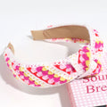 Floral Handmade Crochet Wide Headwrap Elastic Headband MK2PIM6W6HBD80