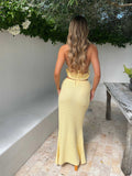Sexy Side Split Knit Set - DippedShop Wholesale - #9779