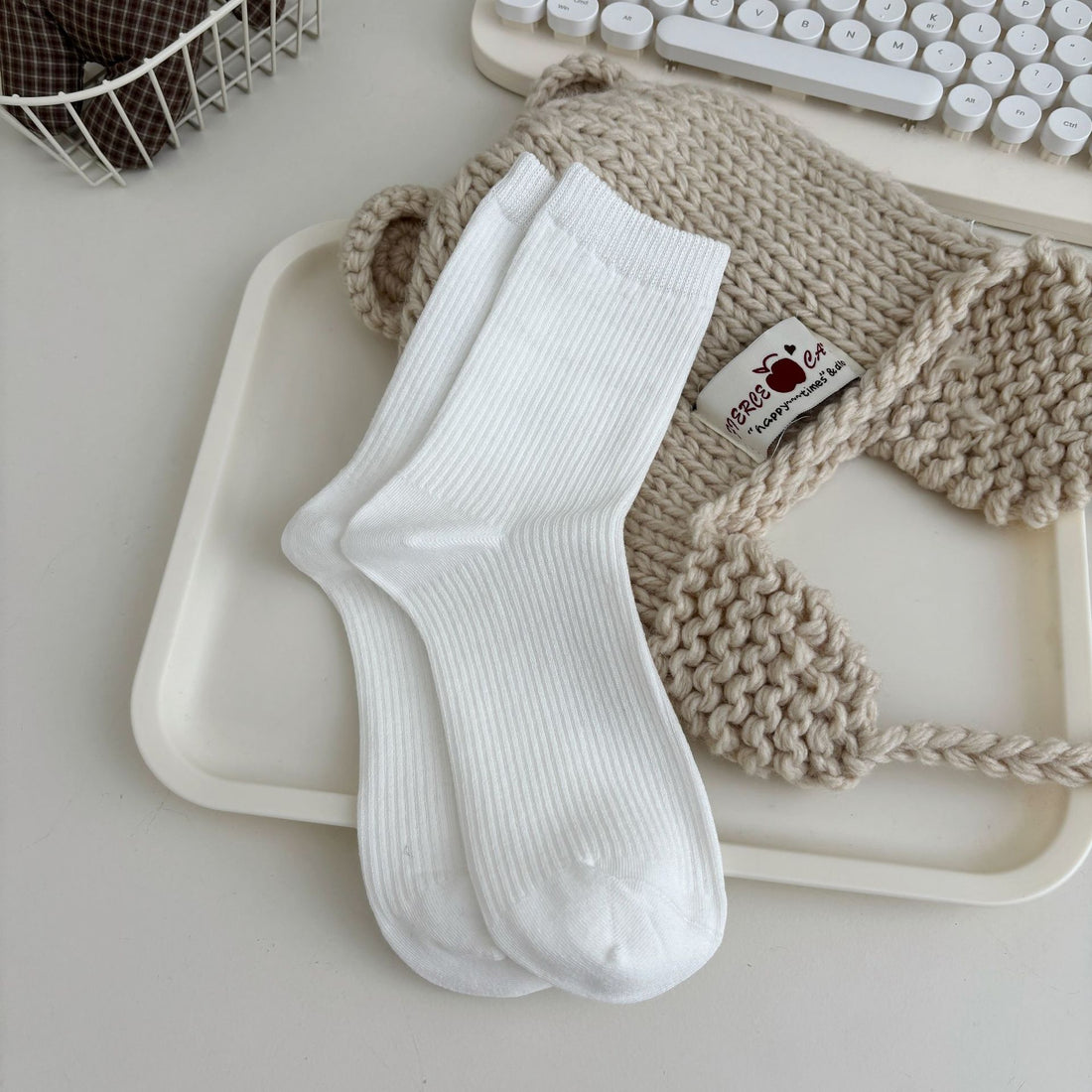 Cotton Slouch Socks - DippedShop Wholesale - #4723