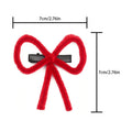 Cute Solid Color Bow Knot Hair Clip 6W6HPN99