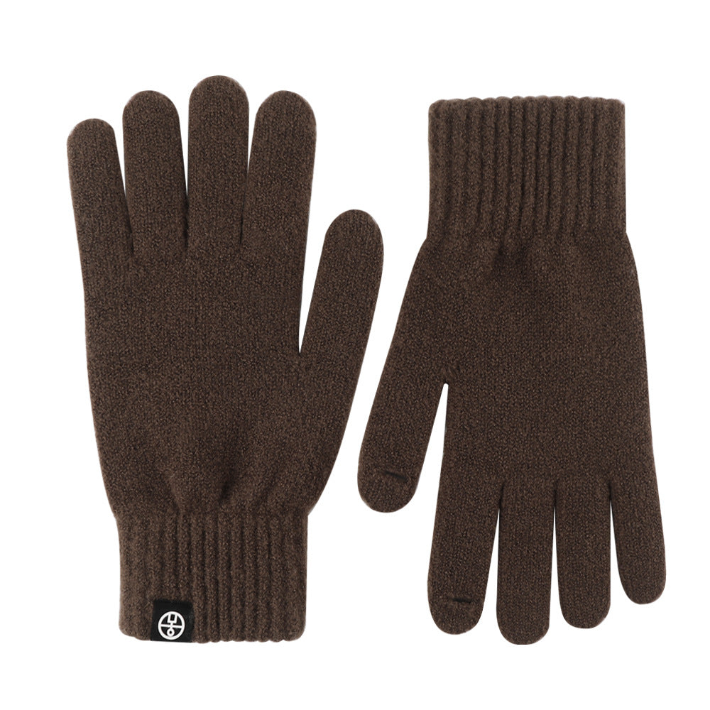 Solid Thermal Knit Gloves - DippedShop Wholesale - #3763
