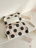 Simple Polka Dots Portable Cosmetic - DippedShop Wholesale - #0307