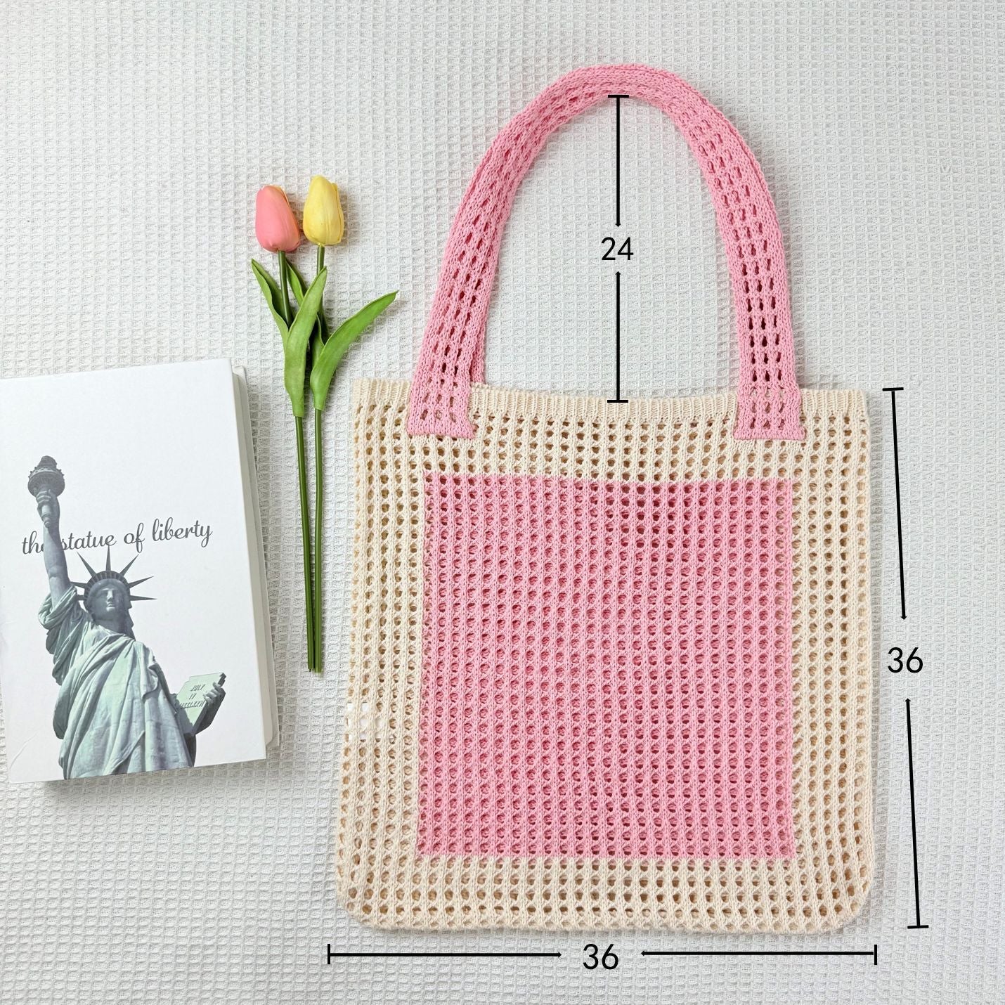 Boho Hollow Out Tote - DippedShop Wholesale - #8739