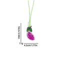 Fresh Handmade Beads Cherry Pendant Bag Charm 6W10BBC801