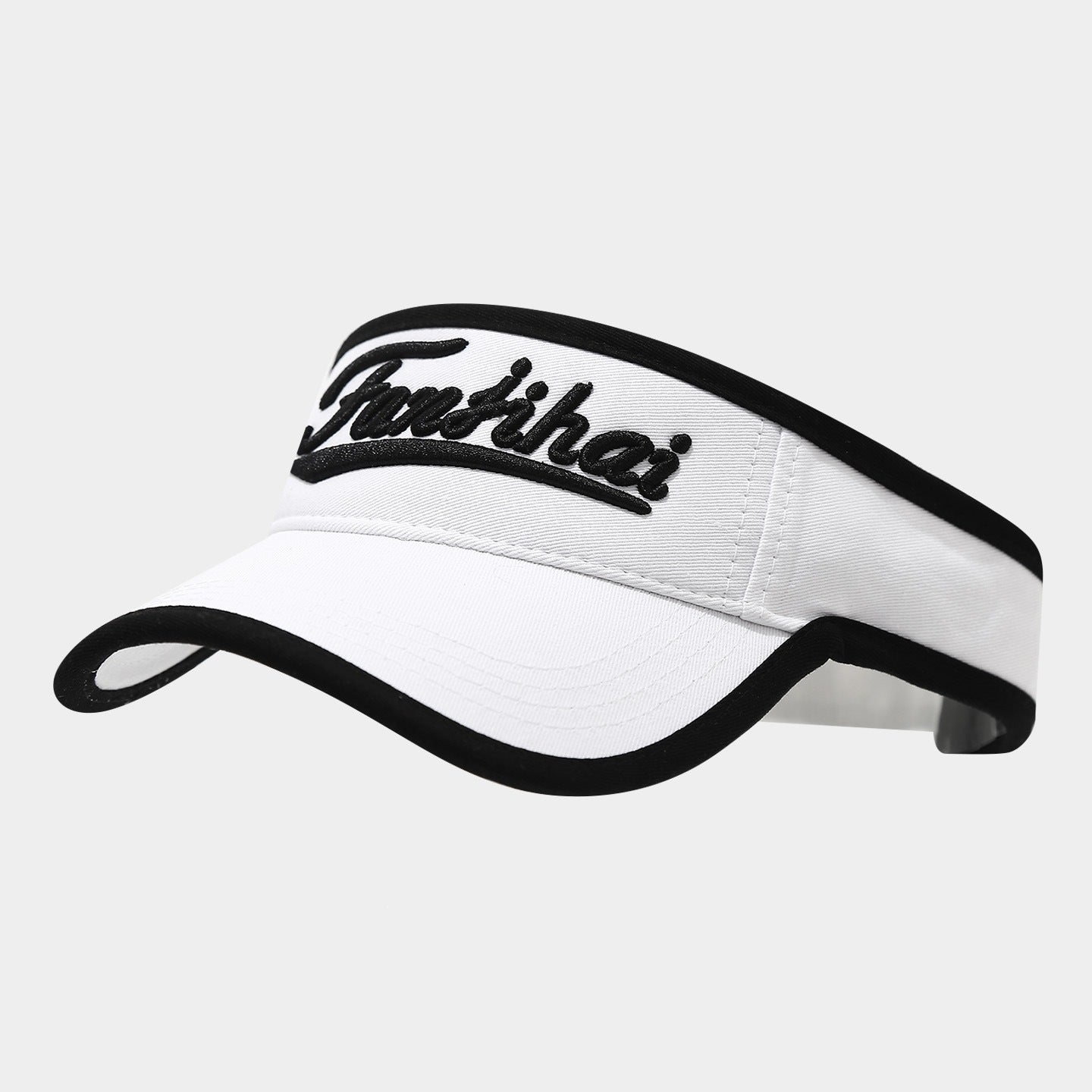 Summer Letters Embroidery Empty Top Sun Hat MK2COK6W6HAT369