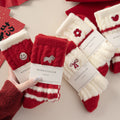 Cute Embroidery Thickened Plush Thermal Socks 6W8FSO898