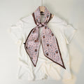Striped Silk Scarf - DippedShop Wholesale - #6211