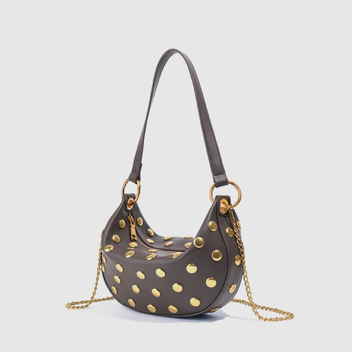 Studded Shoulder Bag - DippedShop Wholesale - #1443