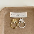 Gold Plated Heart Fidget Ring - DippedShop Wholesale - #1203