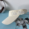 Breathable Solid Color Letters Embroidery Sun Set MK2COK6W6HAT368