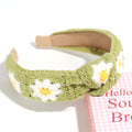 Floral Handmade Crochet Wide Headwrap Elastic Headband MK2PIM6W6HBD80