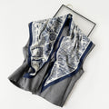 Printed Silk Scarf - DippedShop Wholesale - #2963