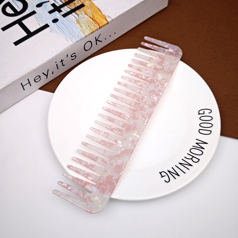 Chic Square Wide Teech Acetate Hair Combs MK2PPM6CT5CB42