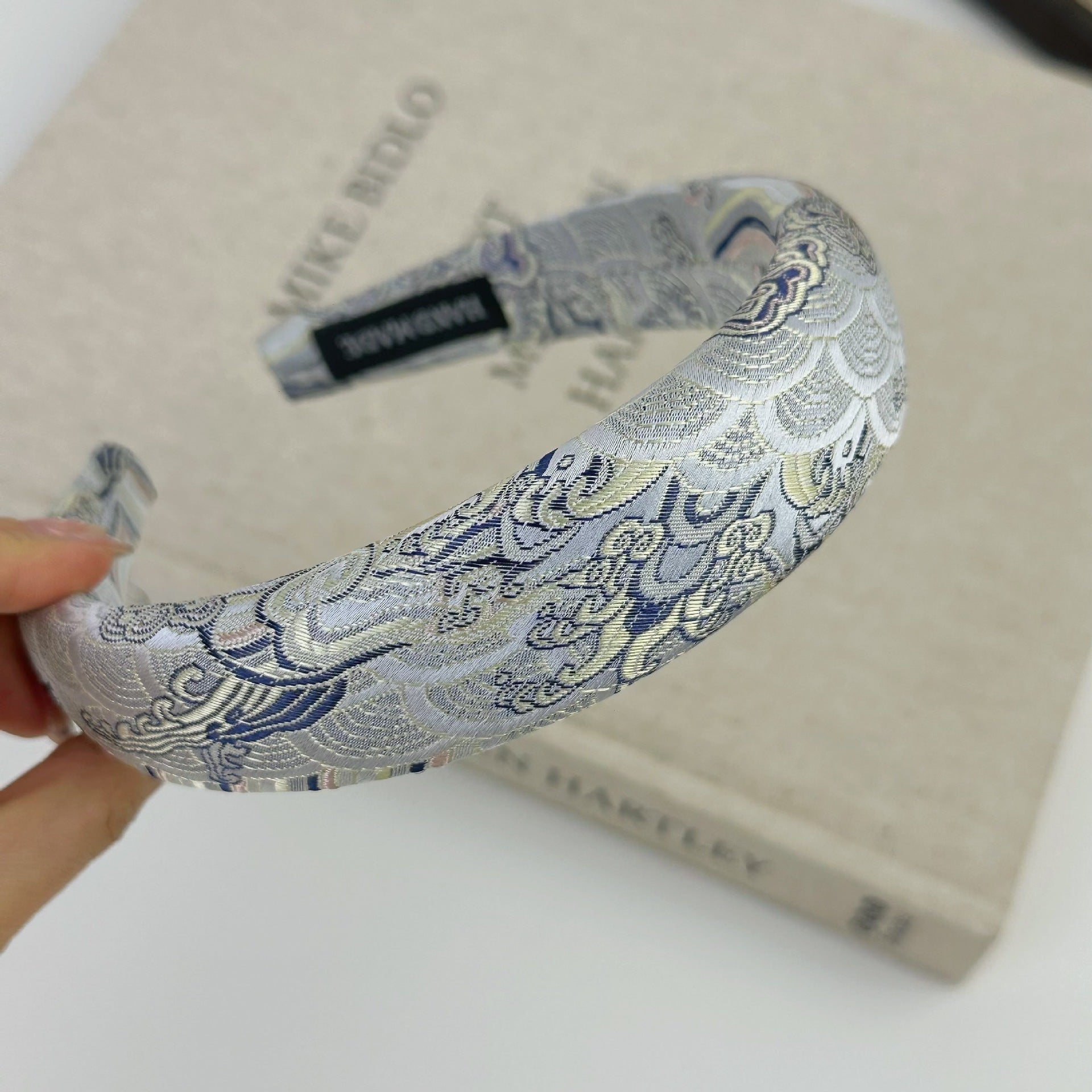 Embroidered Flower Hairband - DippedShop Wholesale - #6787