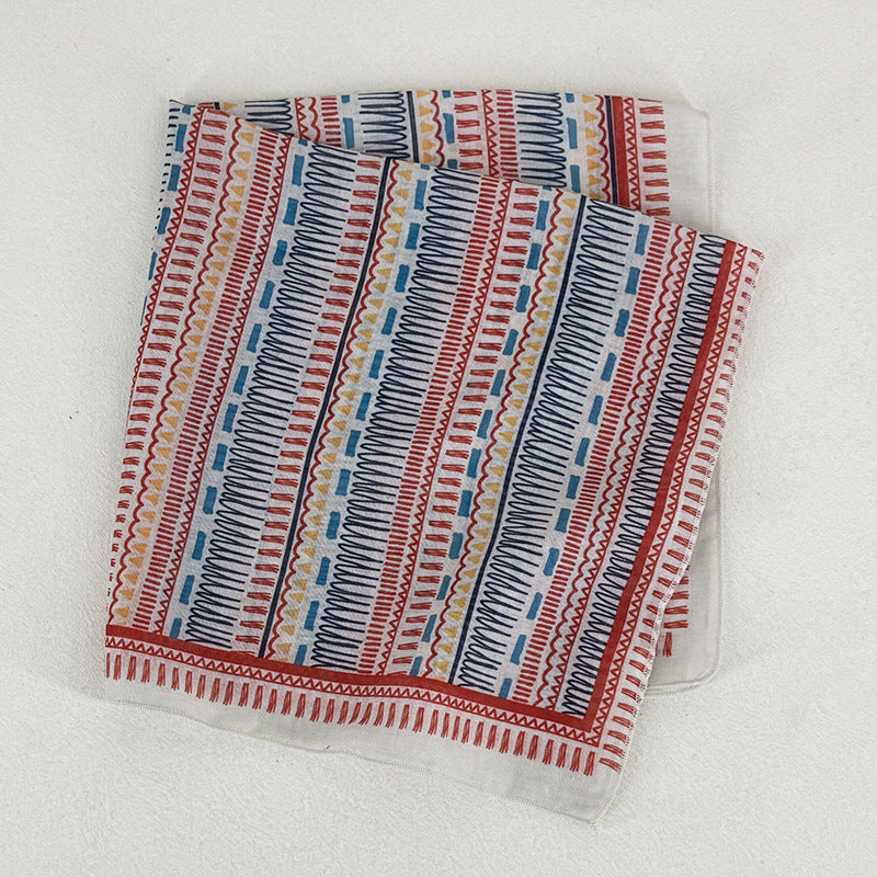Butterfly Print Silk Scarf - DippedShop Wholesale - #9091