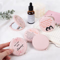 Pink Foldable Makeup Mirror - DippedShop Wholesale - #9571