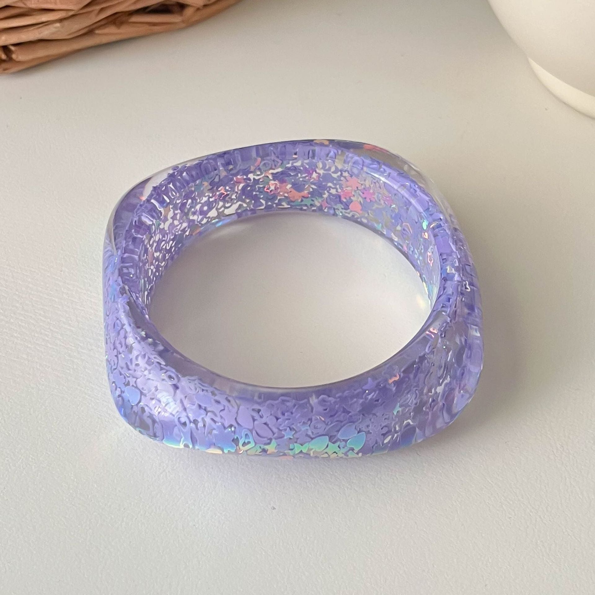 Sparkly Colorful Sequin Resin - DippedShop Wholesale - #9859