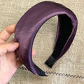 Elegant Satin Soft Padded Wide Headband 6W6HBD375