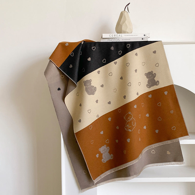 Reversible Shawl Scarf - DippedShop Wholesale - #6291