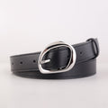 Trendy Solid Color Adjustable Leather Waist Belt 6W6JBT149