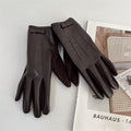 Simple PU Leather Windproof Warm - DippedShop Wholesale - #9667
