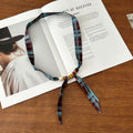 Retro Polka Dots Beaded Scarf Necklace MK2BLW6W6NSI61