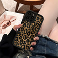 Leopard Print Shockproof Protection Phone Case for iPhone 6Z13HPC205