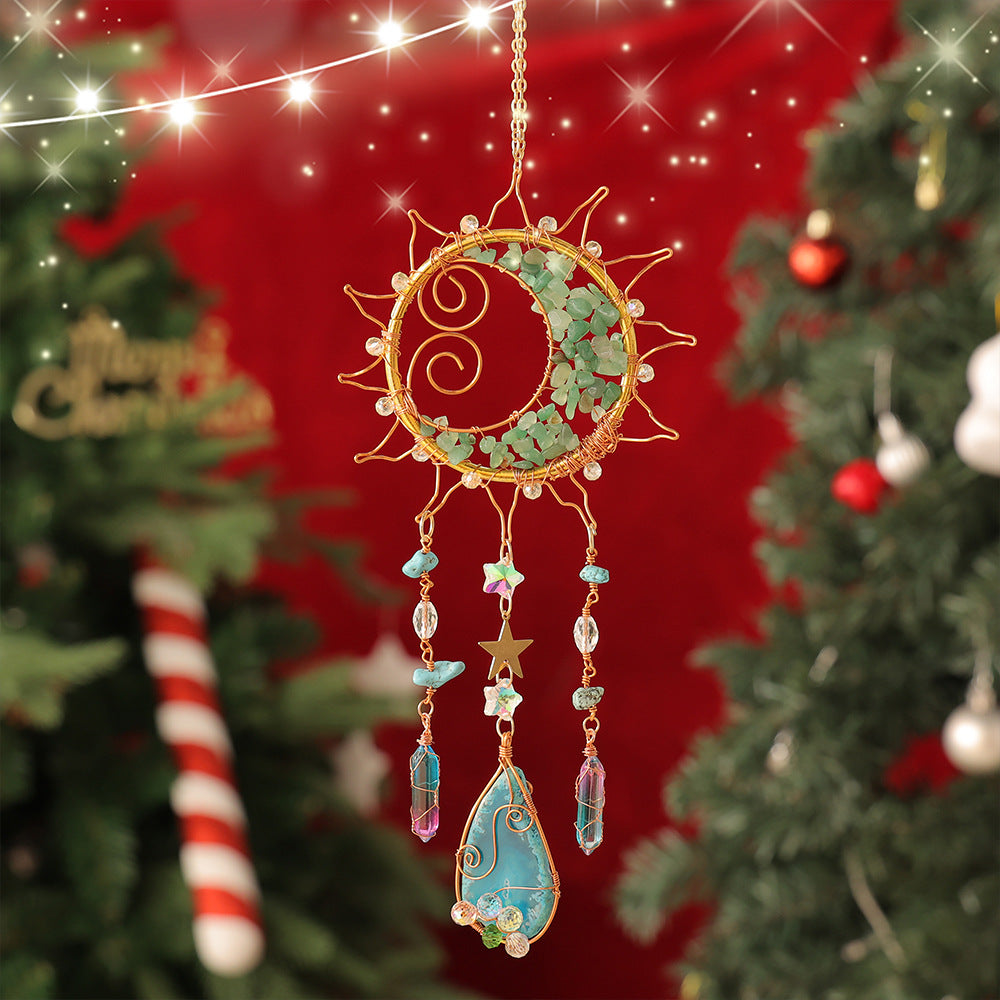 Natural Stone Sun Catcher - DippedShop Wholesale - #6195