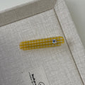 Plaid Heart Hair Clip - DippedShop Wholesale - #1763