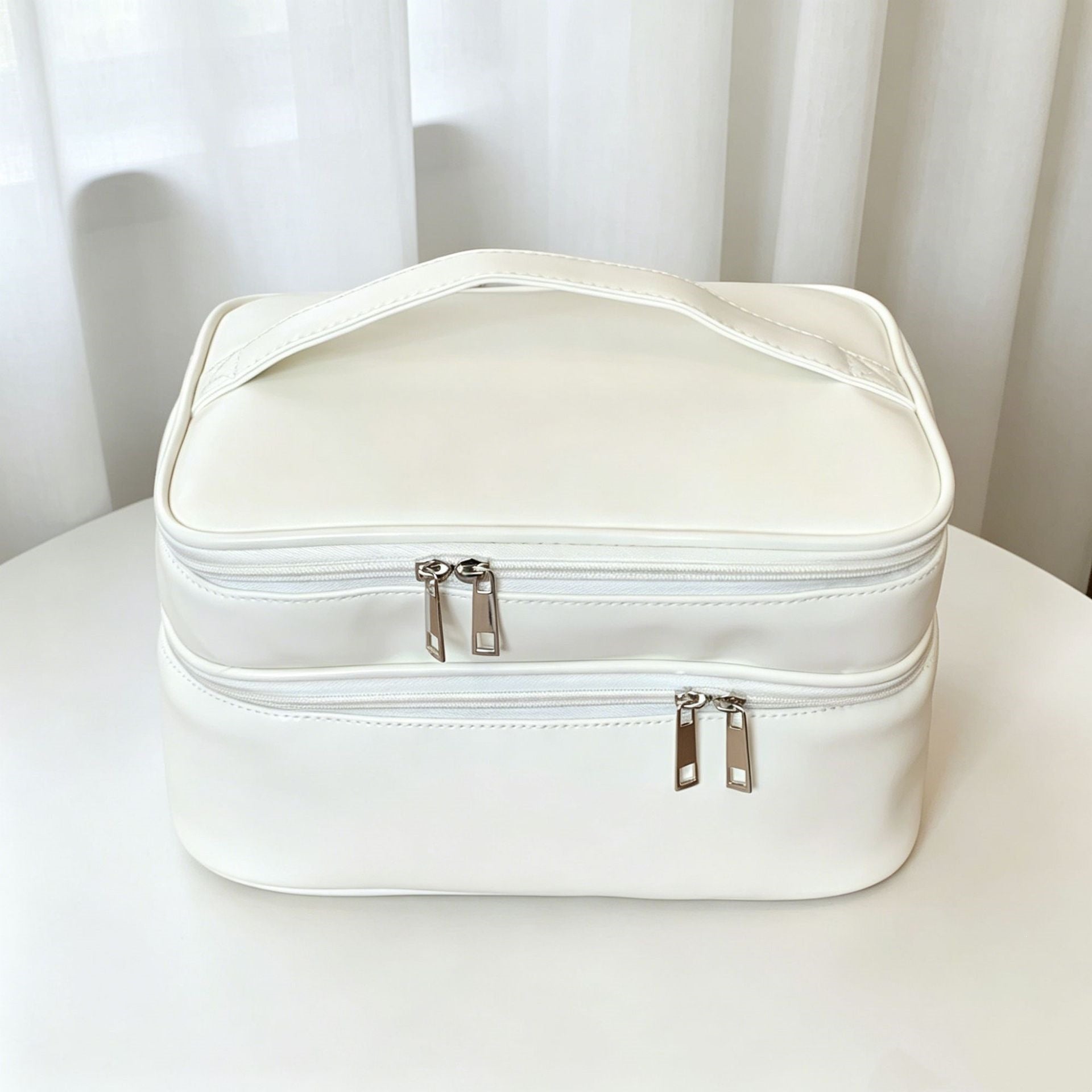 Minimalist Solid Color Waterproof Makeup Bag MK2BW6S10BOB118