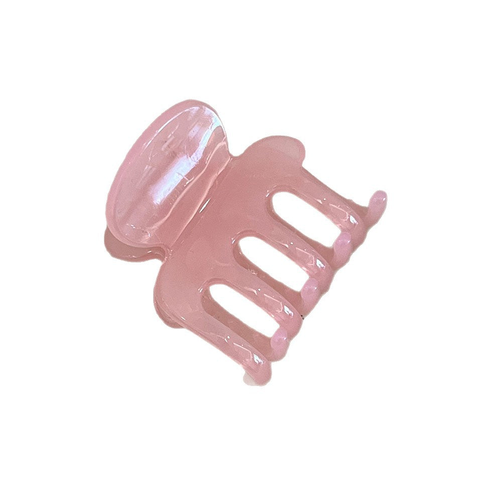 Sweet Jelly Translucent Mini Hair Claw Clip 6W6HCP1274