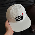 Vintage Polka Dots Letters Embroidery Baseball Caps MK2COW6W6HAT225