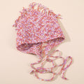 Boho Color Block Tassel Knit Triangle Headscarf MK2BK6W6HHS12