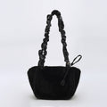 Simple Solid Color Imitation Rabbit Fur Shoulder Bag 6W10BBG1928