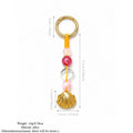 Stylish Rope Braided Heart Pendant Bag Charm 6W10BBC343