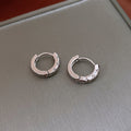 Retro Cubic Zirconia Statement Hoop Earrings 6W6JER741