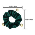 Velvet Christmas Hair Scrunchies - DippedShop Wholesale - #5379