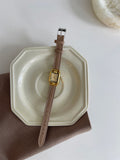 Leather Roman Numeral Watch - DippedShop Wholesale - #1763