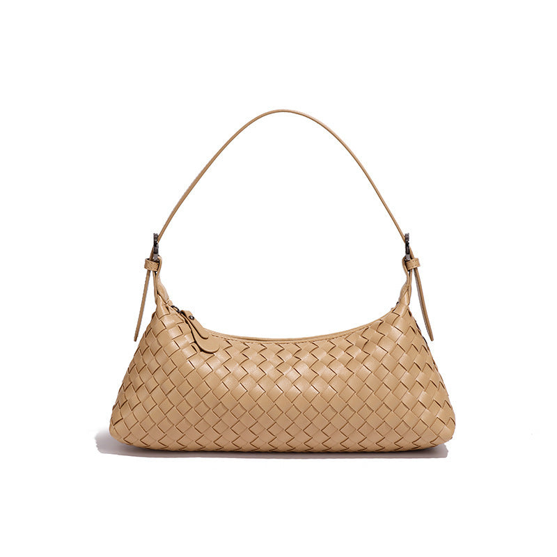 Woven Dumpling Crossbody Bag - DippedShop Wholesale - #0435