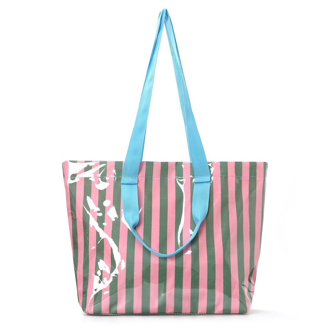 Stylish Striped Large Capacity Waterproof Shoulder Bag MK2BLW6W10BBG560